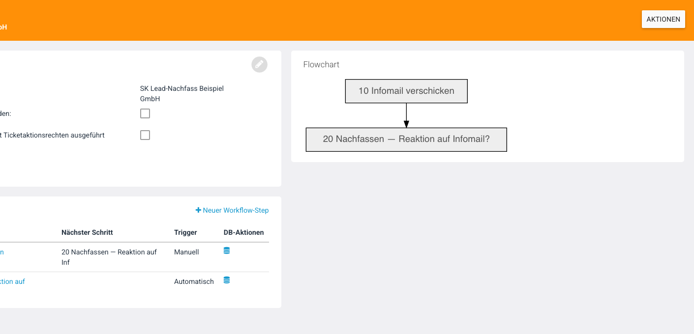 Workflow konfiguriert — Logik-Check fehlerfrei